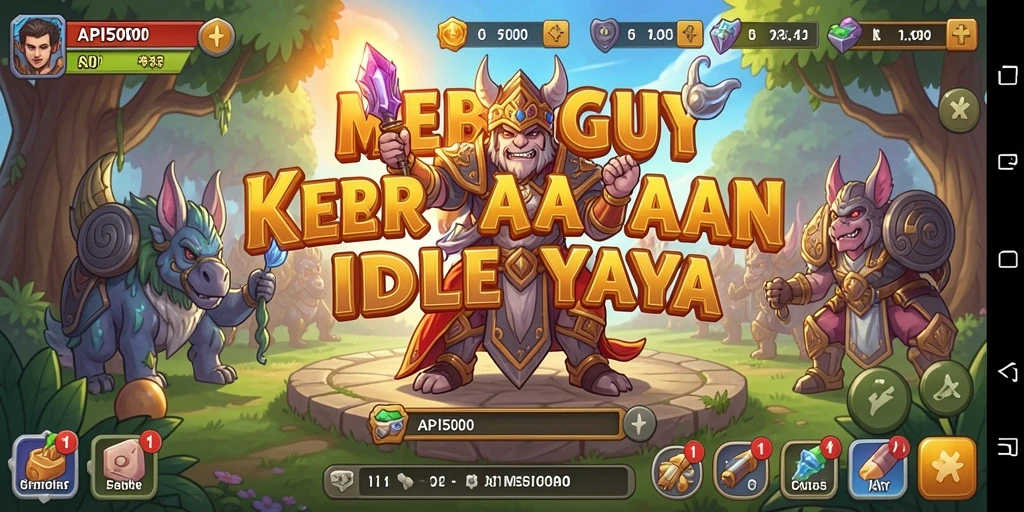 Tampilan gameplay API5000 yang memukau dan penuh warna.