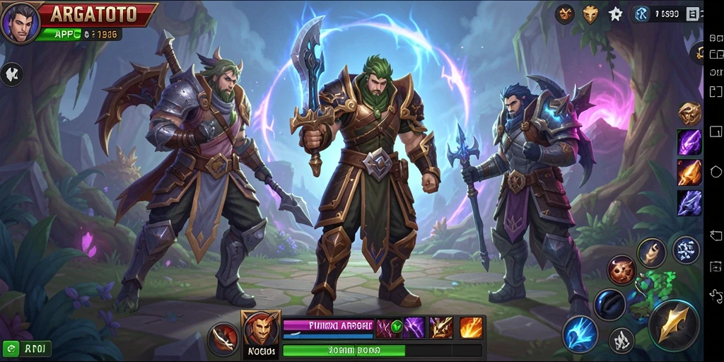 Tampilan gameplay seru dalam ARGATOTO yang menawarkan aksi ARPG mendebarkan.