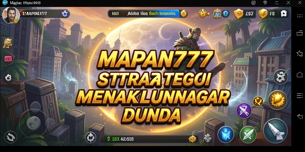 Tampilan gameplay menegangkan di MAPAN777 dengan taktik yang mendebarkan.