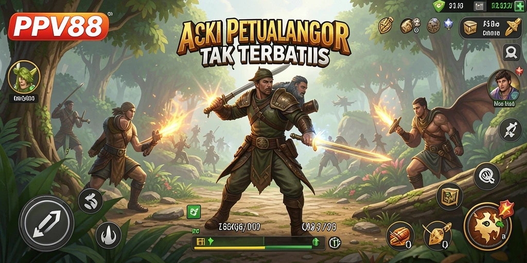 Tampilan dinamis gameplay PPV88 yang menegangkan.
